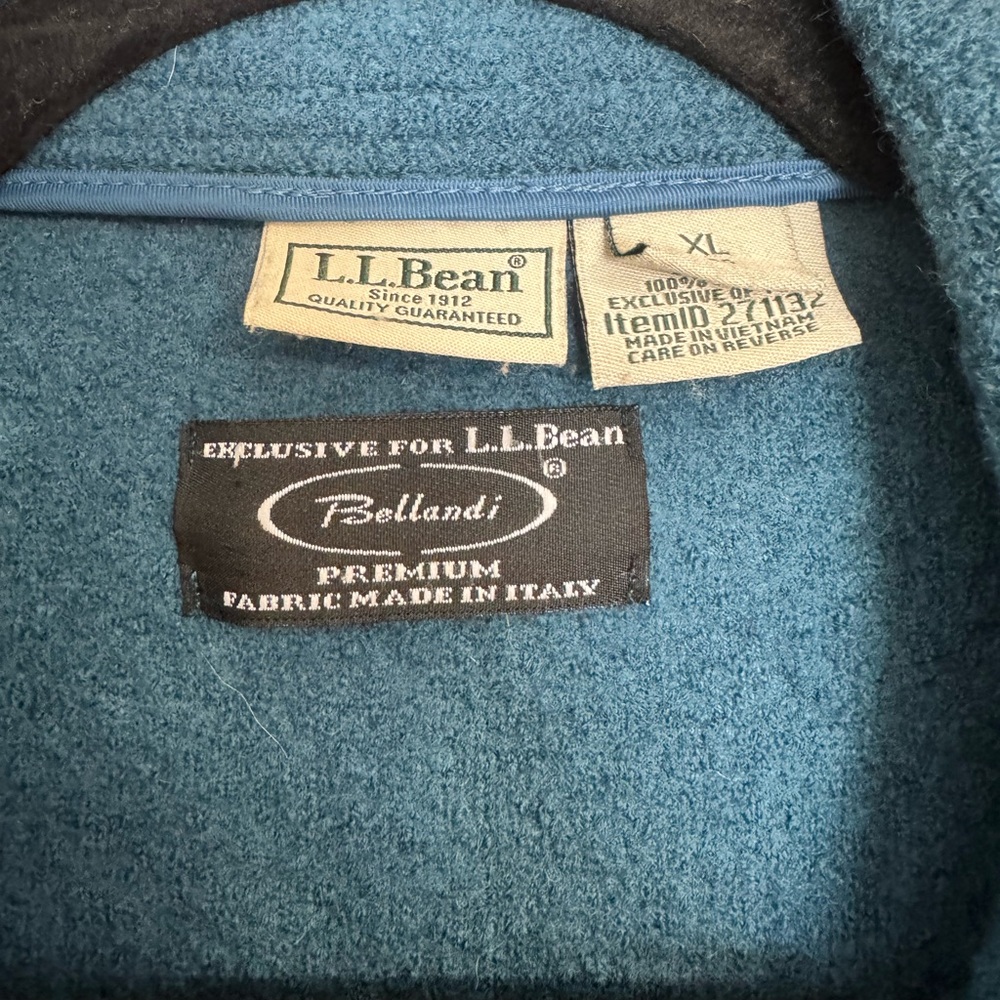 Vintage L.L Bean Boiled Wool Coat - Picture 3 of 5